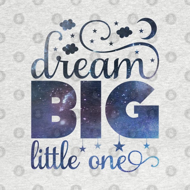 Dream Big Little One cute baby gift onesie baby shower by BoogieCreates